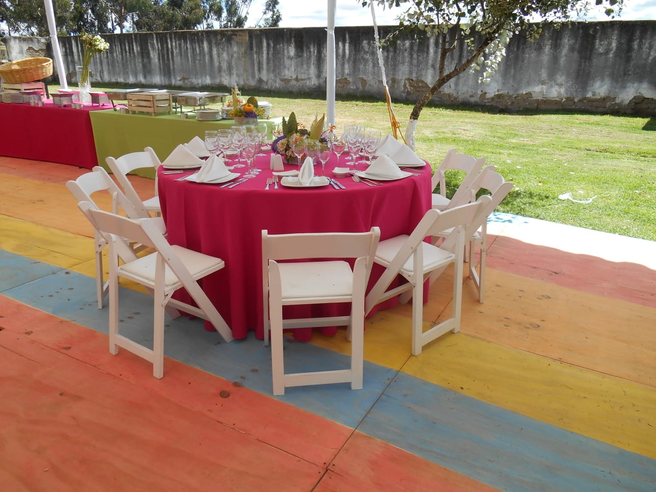 Otros Mesa Redonda con sillas Avant garden